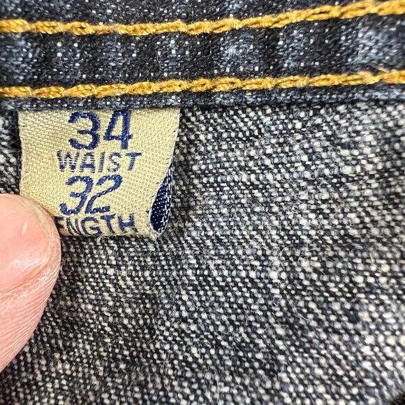 Vintage Phat Farm Jeans 34 x 32 Slim Embroidered Pocket. Y2K - Picture 11 of 15